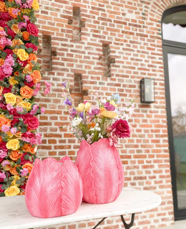 Merken_Mondeco_Verticaal_Bloemen_Vaas_Roze