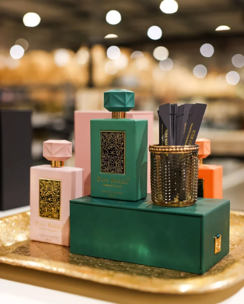Parfums van Pure Malaki bij TICA