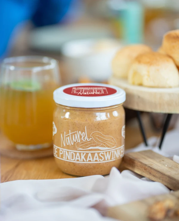 potje pindakaas van de pindakaaswinkel