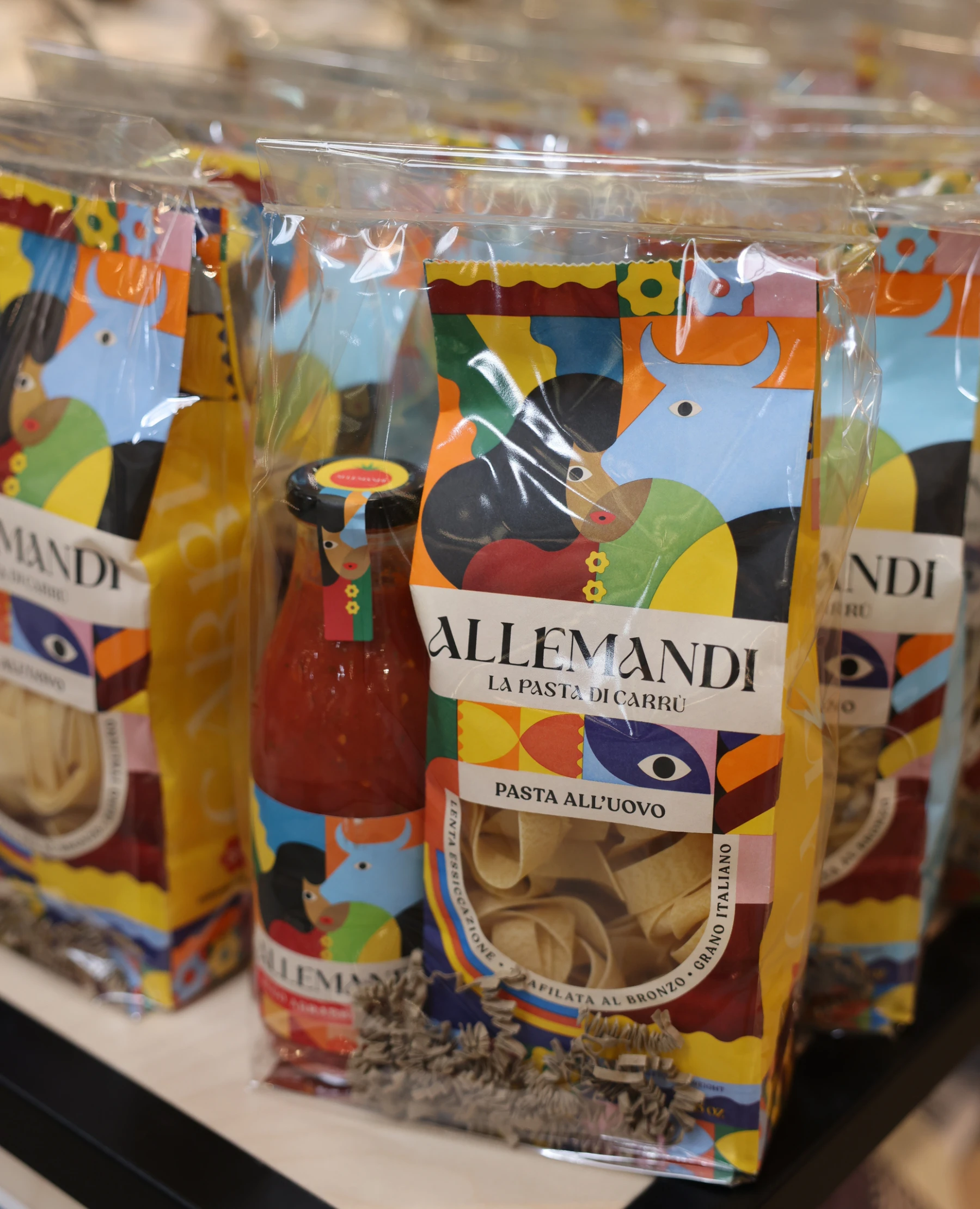 pasta mit roter sauce paket werbegeschenk für weihnachten geschäftskunden bei TICA