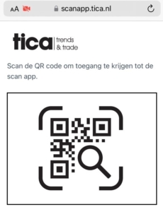 TICA Trends & Trade - QR Code