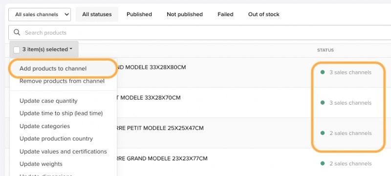 Steps to set up a TICA sales account