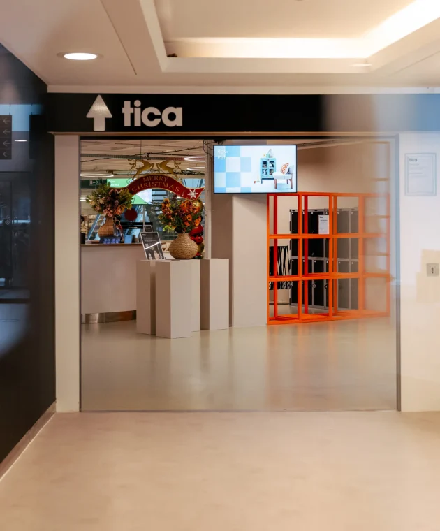 Inkopen bij TICA in Brussel