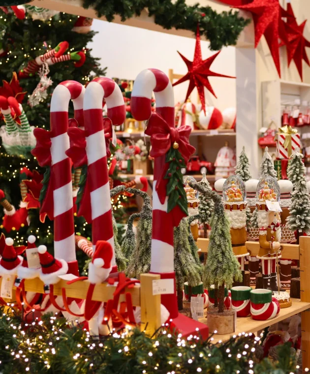 Clayre & Eef Christmas candy canes