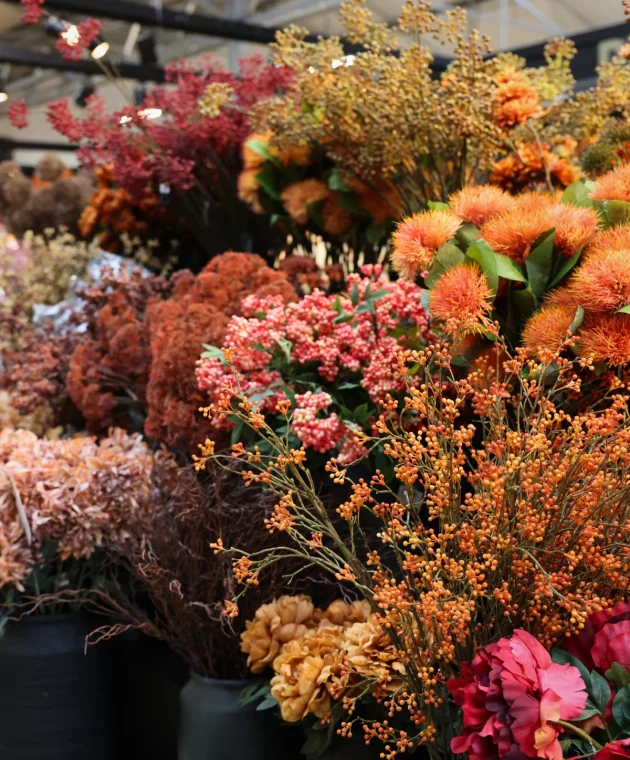 Decostar Fall 2026 artificial flower collection at TICA Venlo